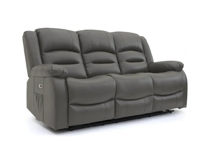 Olivia 3+2 Electric Recliner Set - Grey