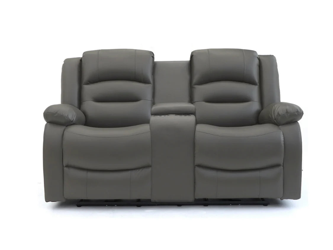 Olivia 2 Seater Electric Recliner - Grey