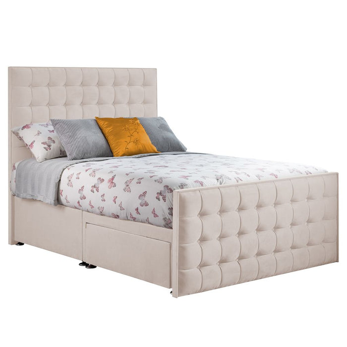 Classic Bed Frame with Astrid 1000 Sprung Mattress