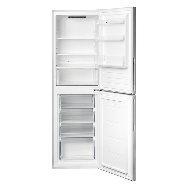 SFF17654SEI - 50/50 Split 252L Freestanding Combi Fridge Freezer - Silver