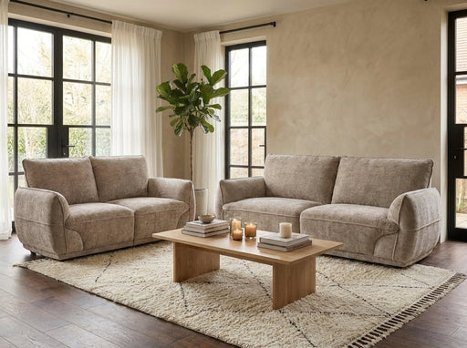 Carri 3+2 Seater Sofa Set - Beige