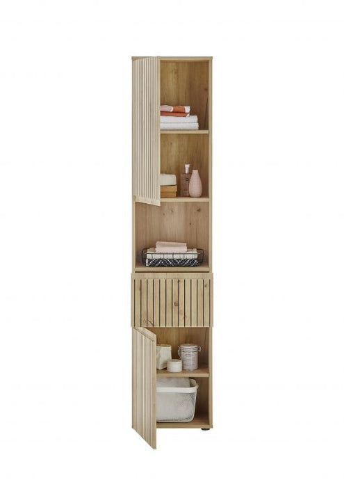 Austin Tall Bathroom Cabinet - Artisan Oak