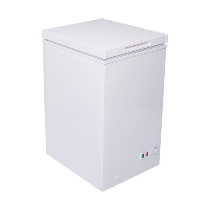 CHF100W/E - 48cm Freestanding Slimline Compact Chest Freezer - White