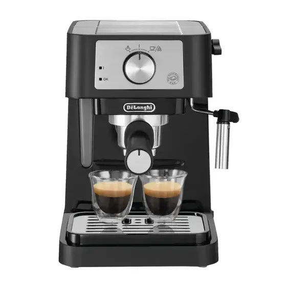 DL0260 - Stilosa Manual Coffee Machine - Black
