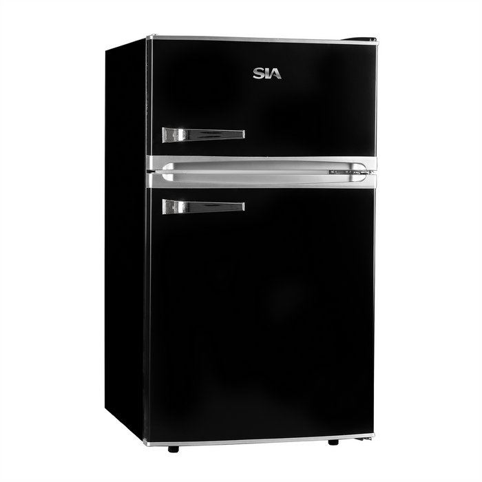 RFM88K - 88ltr Under Counter Fridge Freezer - Black