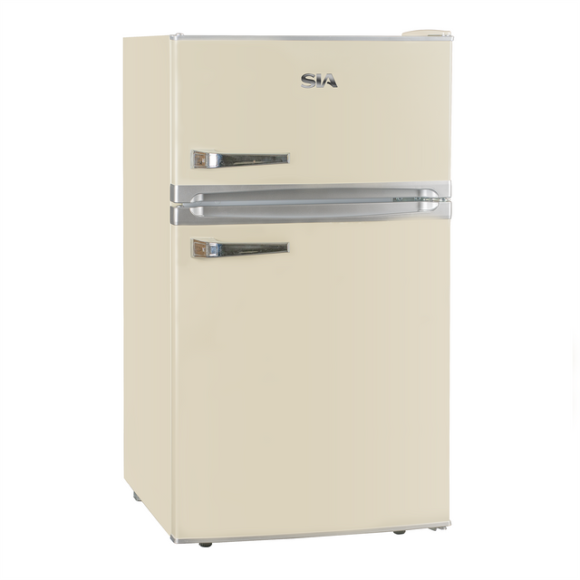 RFM88C - 88ltr Under Counter Fridge Freezer - Cream