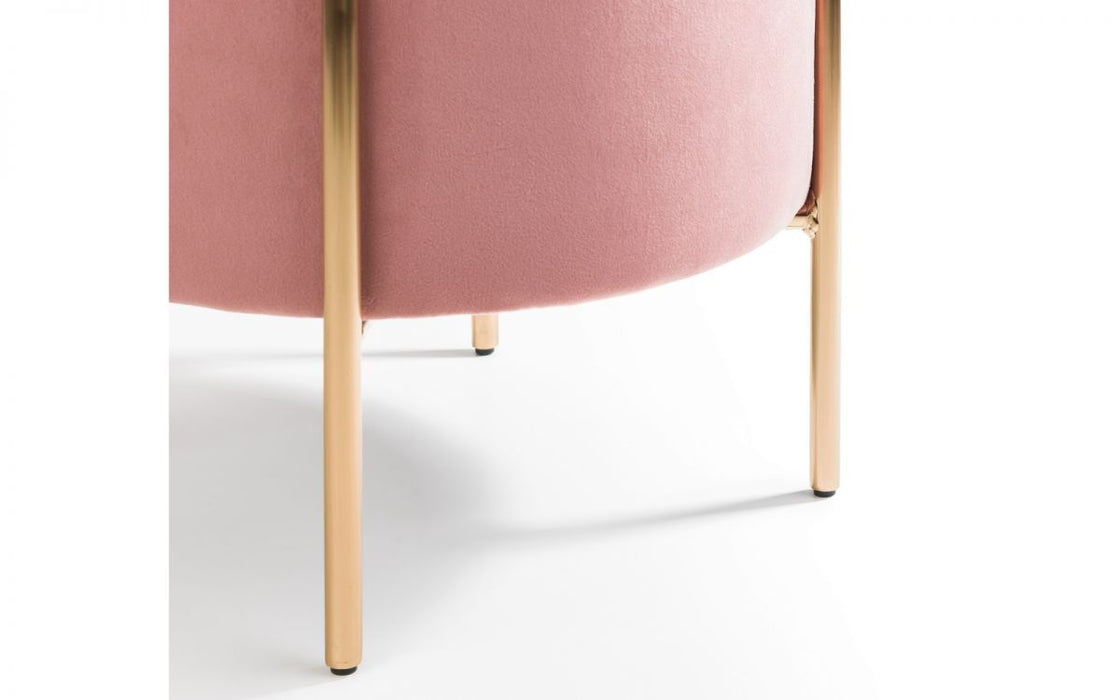 Harrogate Stool - Pink