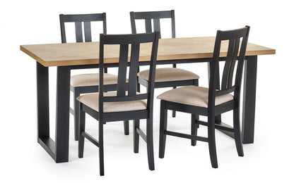 Hilton Dining Table and 4 Hilton Dining Chairs