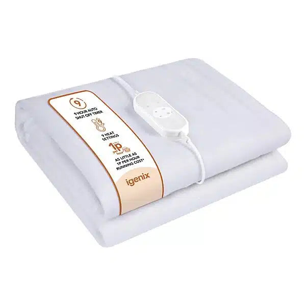 IGHB00351 - Heated Underblanket Double 135cm x 120cm - White