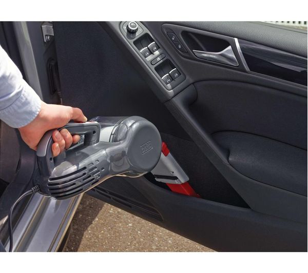 Pivot Auto Handheld Vacuum Cleaner - Red & Grey