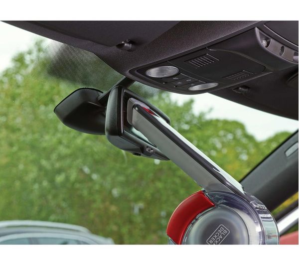 Pivot Auto Handheld Vacuum Cleaner - Red & Grey