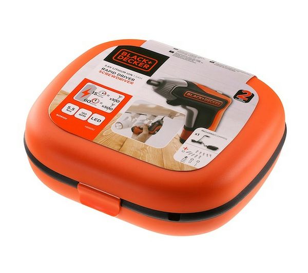 BCF611CKUSB-GB 3.6v Rapid Driver Screwdriver - Orange