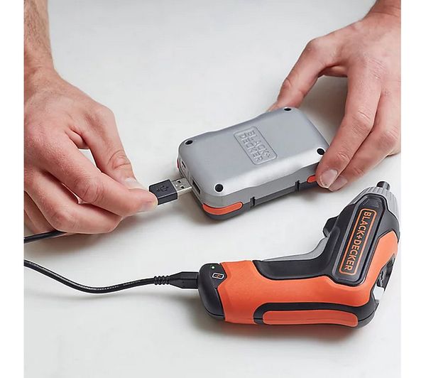 BCF611CKUSB-GB 3.6v Rapid Driver Screwdriver - Orange
