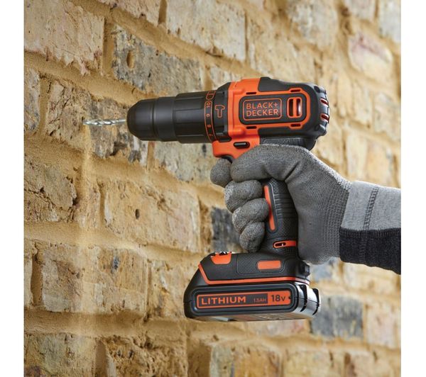 2 Speed 18V Cordless Combi Drill with Kit Box