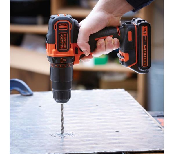 2 Speed 18V Cordless Combi Drill with Kit Box