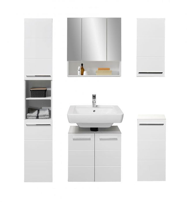 Mandy Under Sink Bathroom Cabinet - White