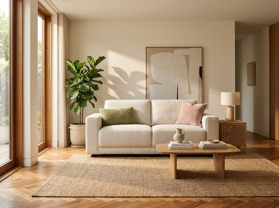 Calista 2 Seater Sofa - Beige