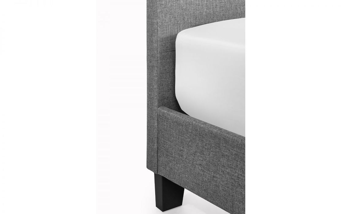 Merida 90cm Single Bed - Grey