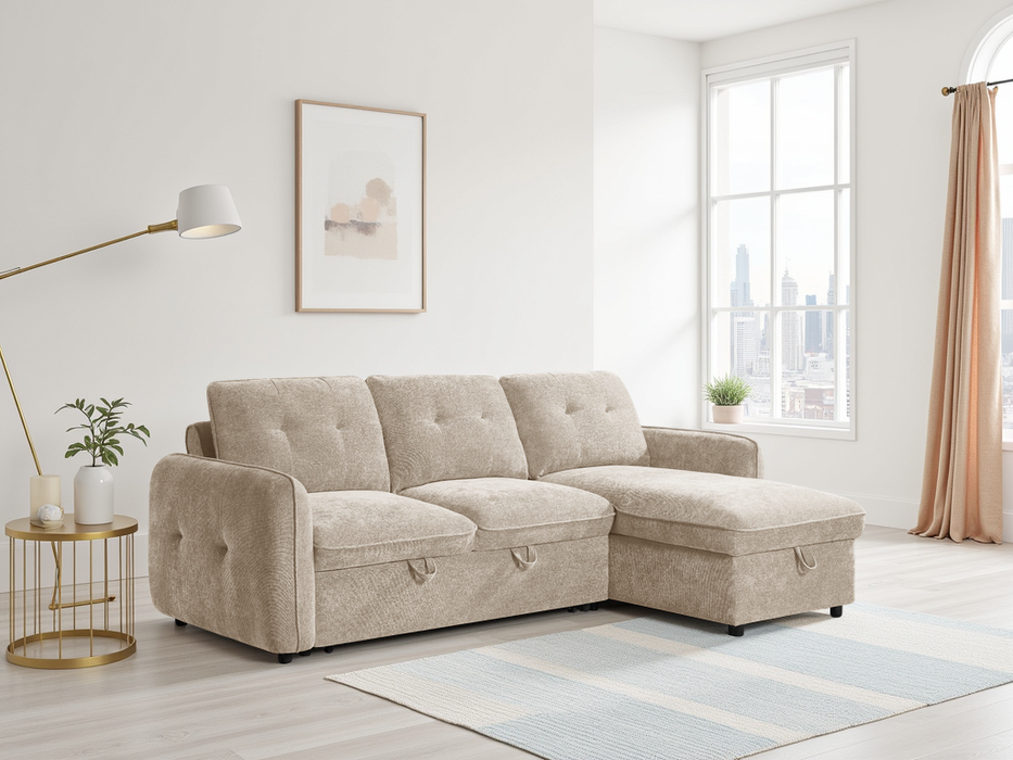 Yardley Universal Sofa Bed - Beige