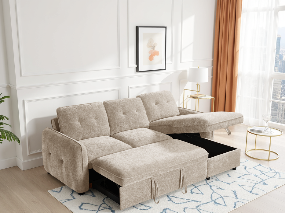 Yardley Universal Sofa Bed - Beige