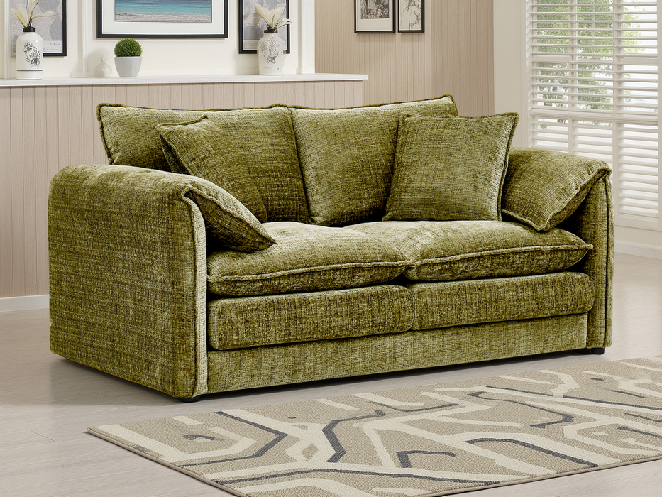 Soren 2 Seater Sofa - Green