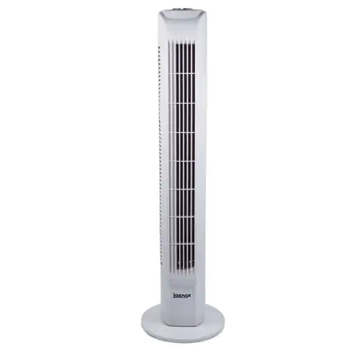 DF0035T - 29 Inch White Digital Tower Fan with Timer & Remote Control