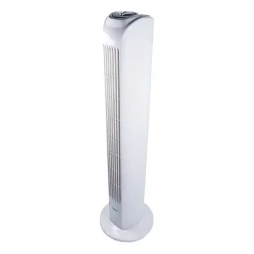DF0035T - 29 Inch White Digital Tower Fan with Timer & Remote Control