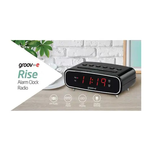 GV0050 - Rise Digital Radio Alarm Clock