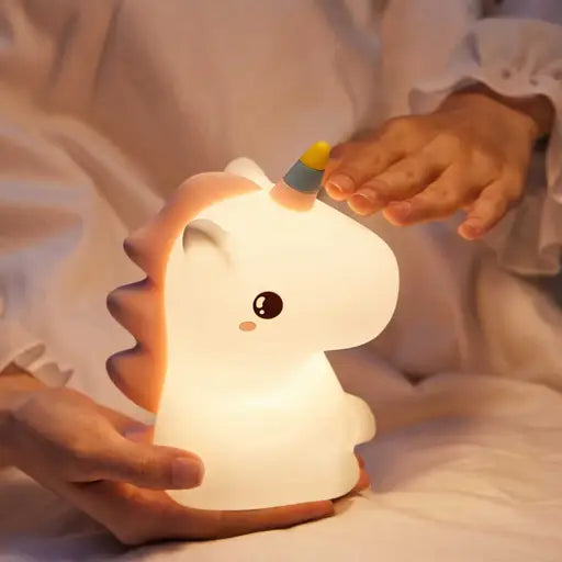 Rechargeable Colour Changing LED Night Light - Rainbow Unicorn