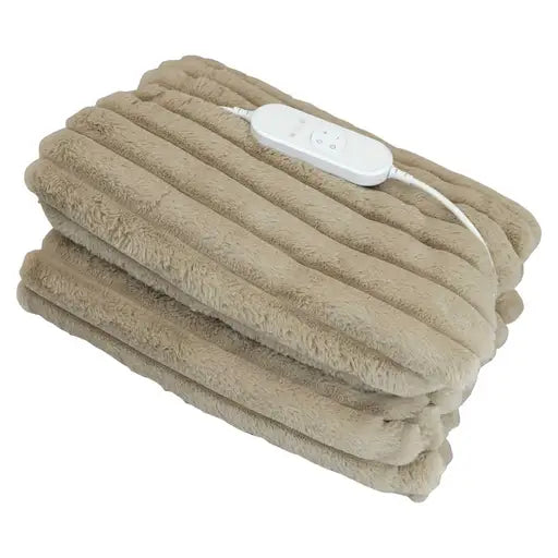 IGHB02488B - Heated Throw 160cm x 130cm Digital Control - Beige
