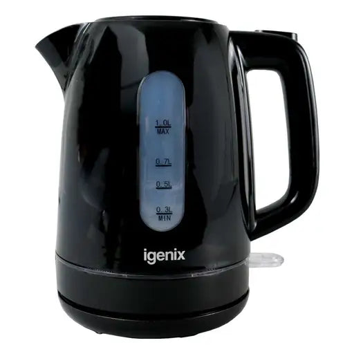 IGK01022B - 1 Litre 2200W Jug Kettle - Black