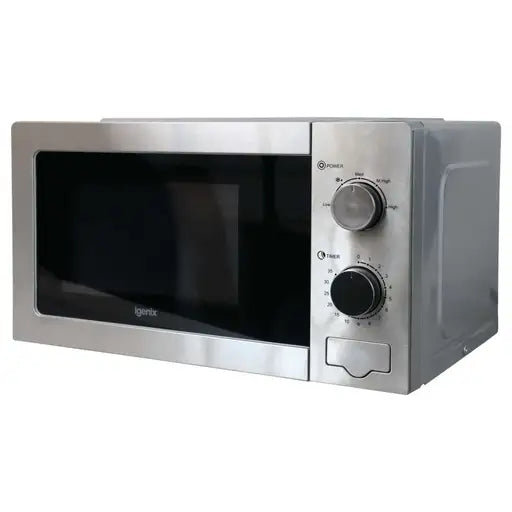 IGMS02081SS - 20L 800W Manual Microwave - Stainless Steel