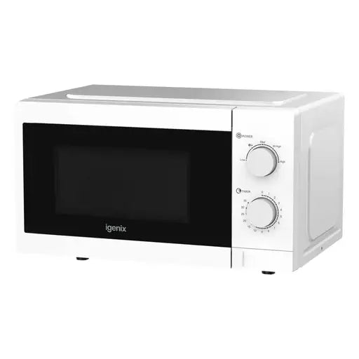 IGMS08080W - 20L 800W Manual Microwave - White