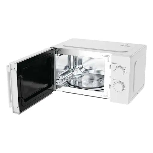 IGMS0820MSSW - 20L 800W Manual Microwave White with Stainless Steel Cavity