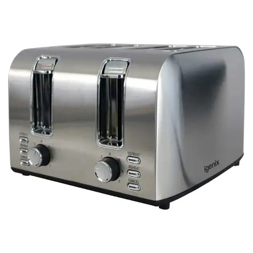 IGT0409SS - 4 Slice Toaster - Stainless Steel