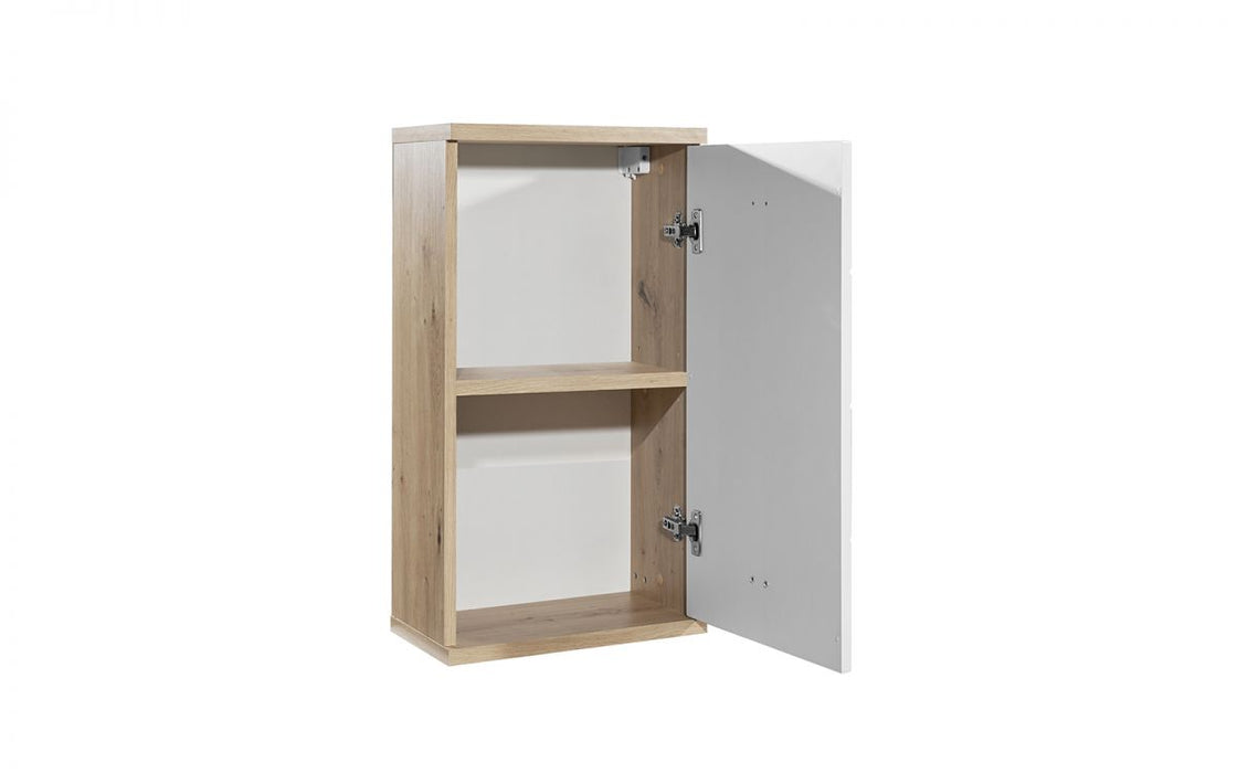 Pool Bathroom Wall Unit - White/Oak