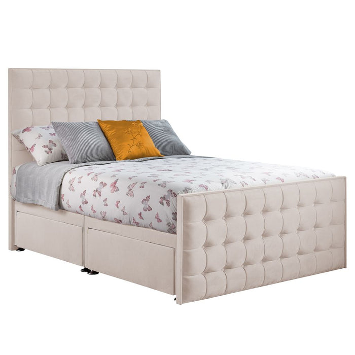 Classic Bed Frame with Astrid 1000 Sprung Mattress