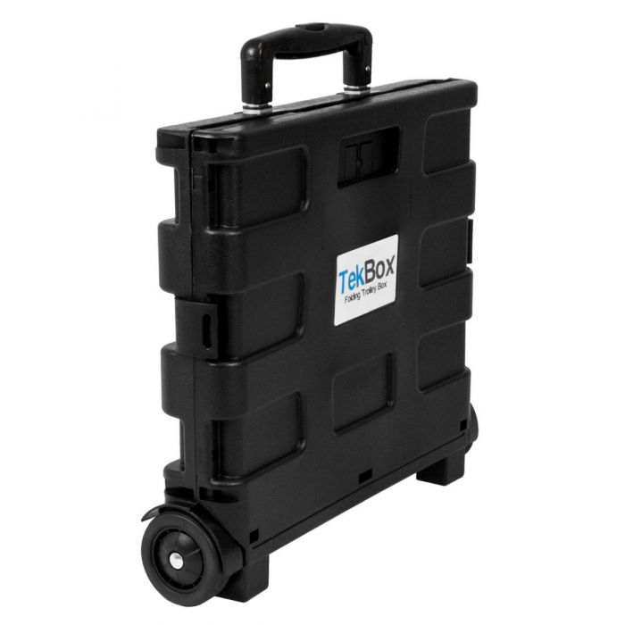 Folding Trolley Crate with Wheels