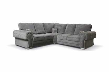 Theo 5 Seater Corner Sofa - Grey